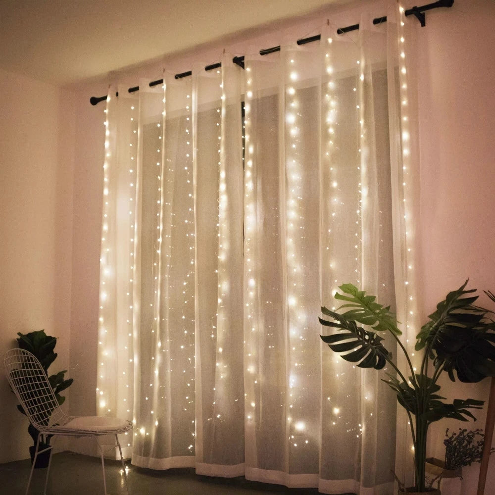 Curtain Christmas Lights