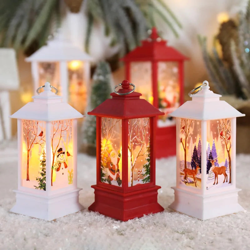 Christmas Candle Night Light