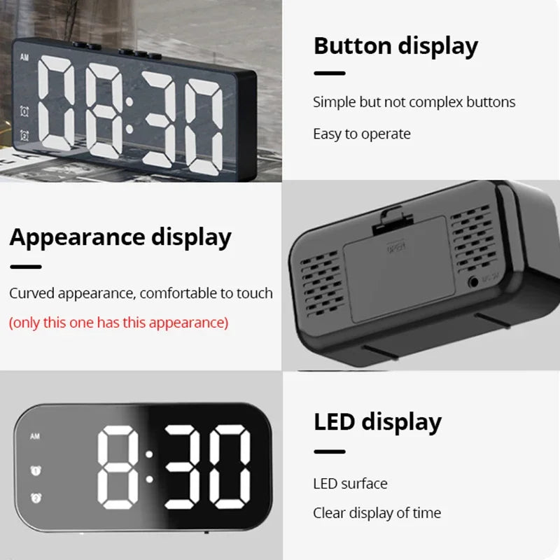 LED Desktop Clock