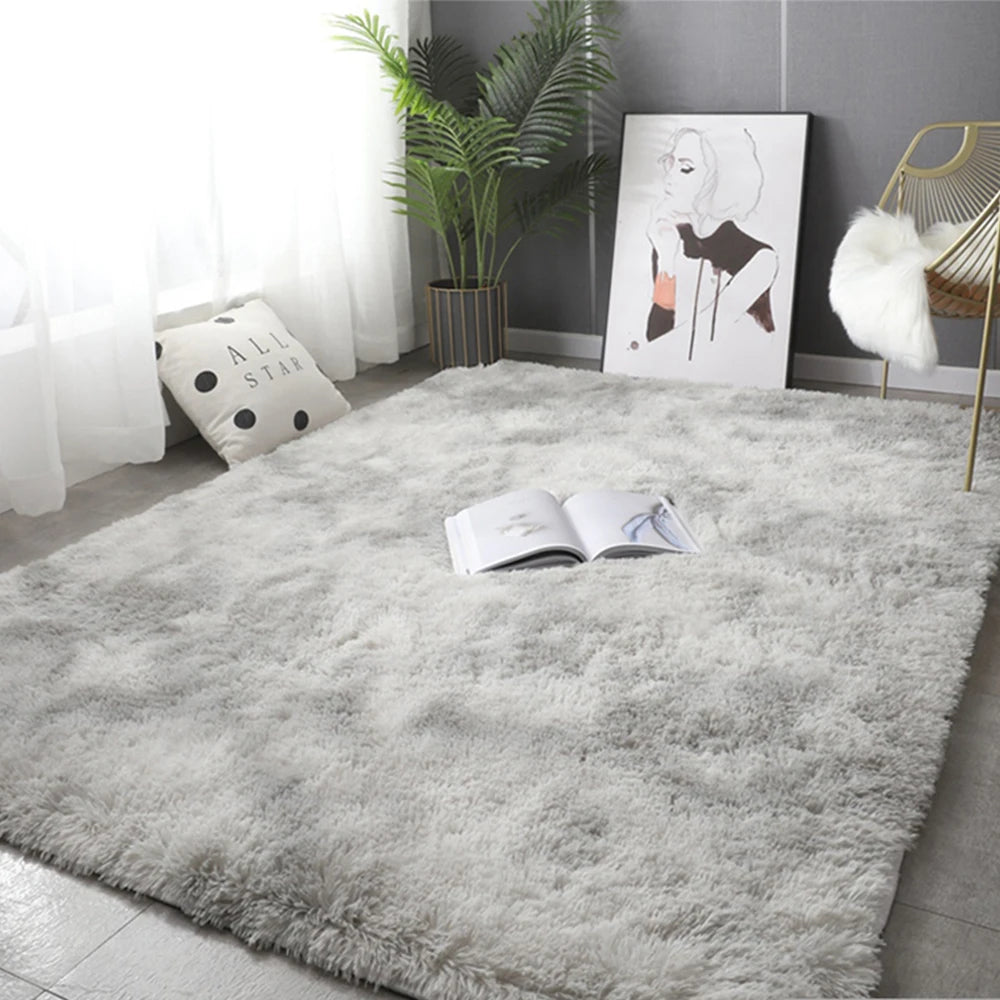 Plush Gray Carpet