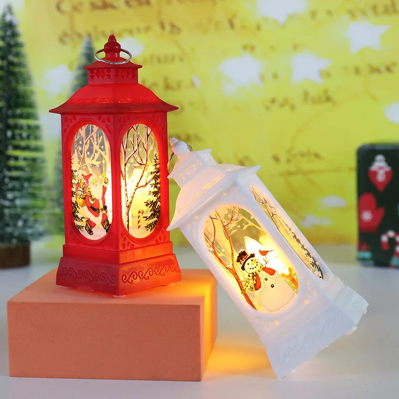 Christmas Candle Night Light