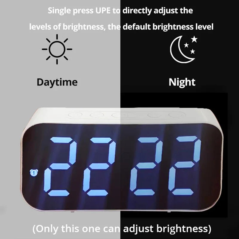 LED Desktop Clock