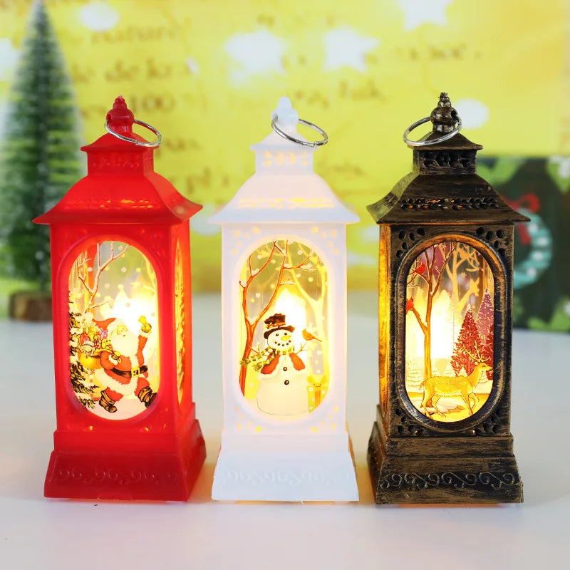 Christmas Candle Night Light