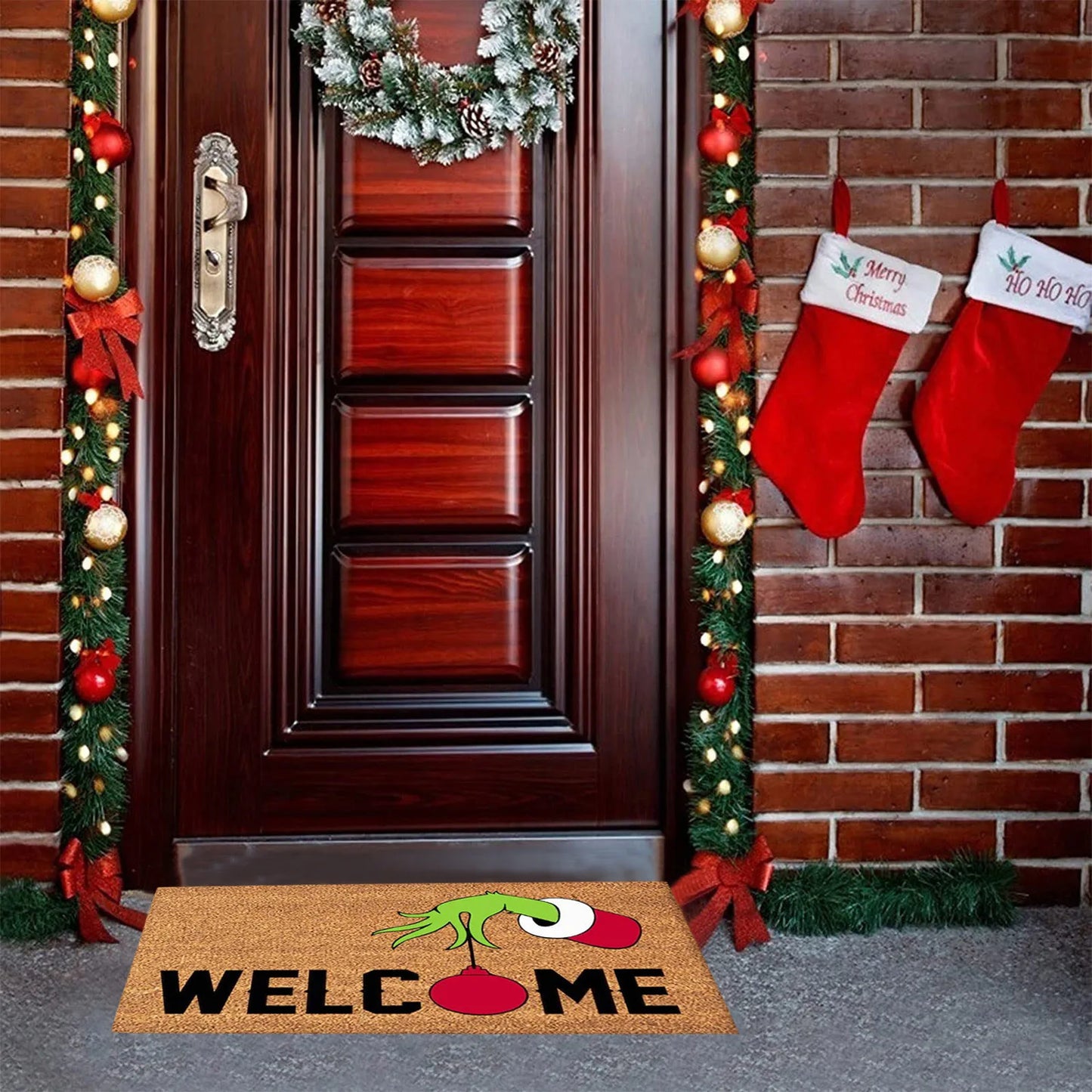 Christmas Welcome Mat