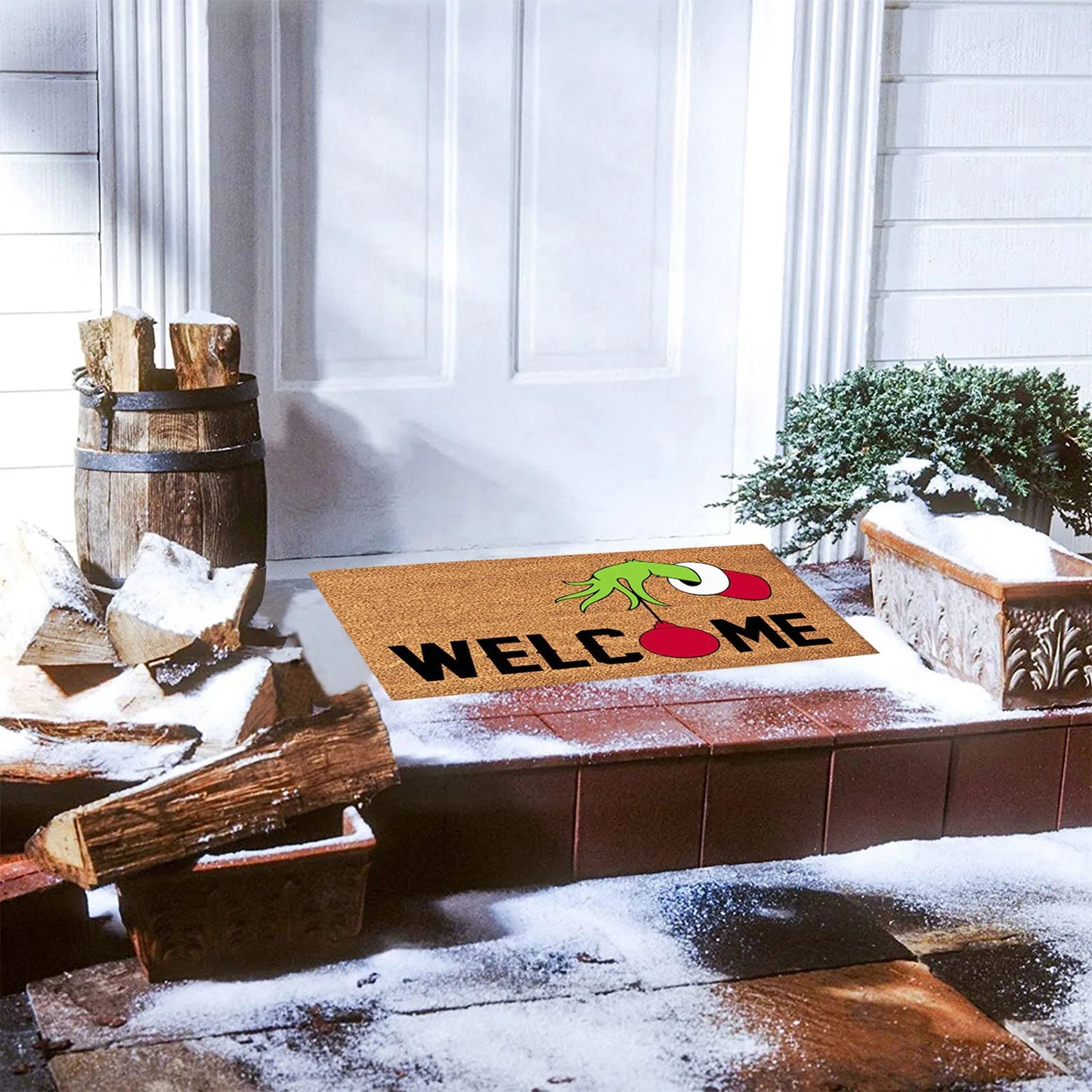 Christmas Welcome Mat